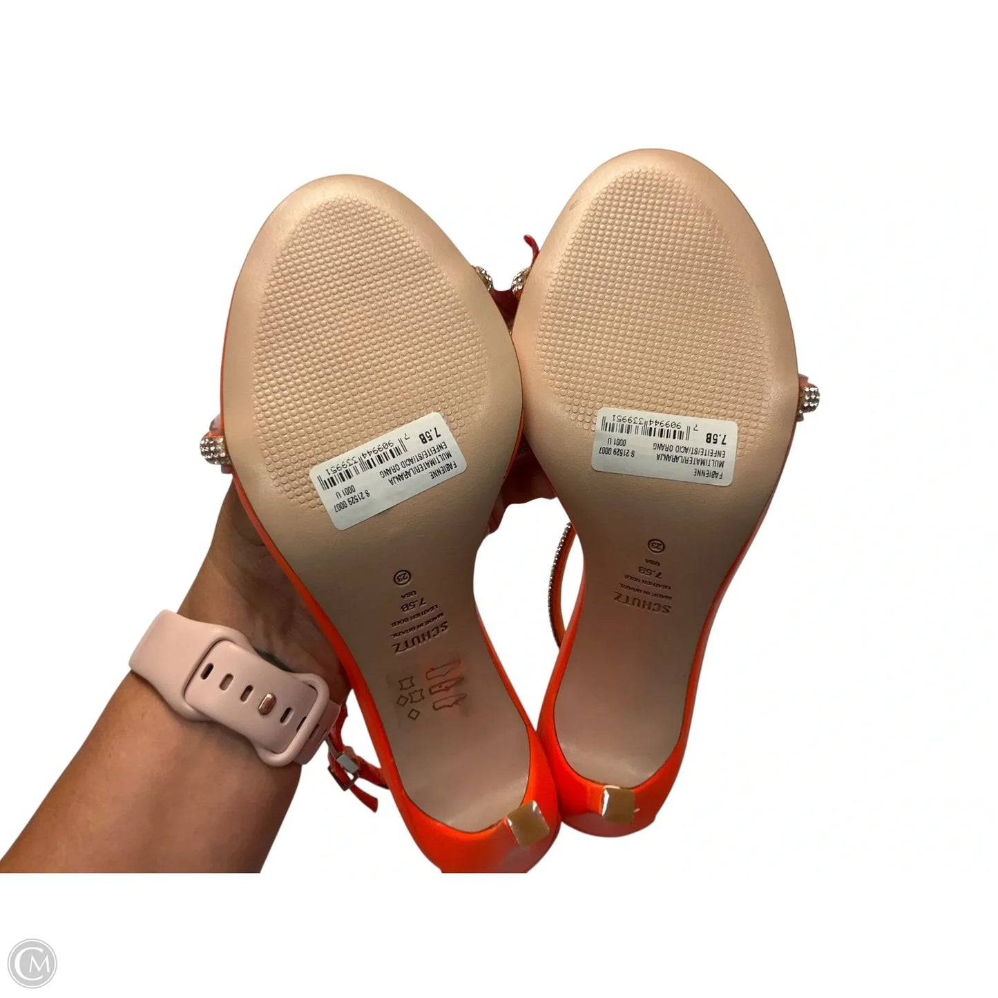 Shoes Heels Stiletto By Cma In Orange, Size: 7.5