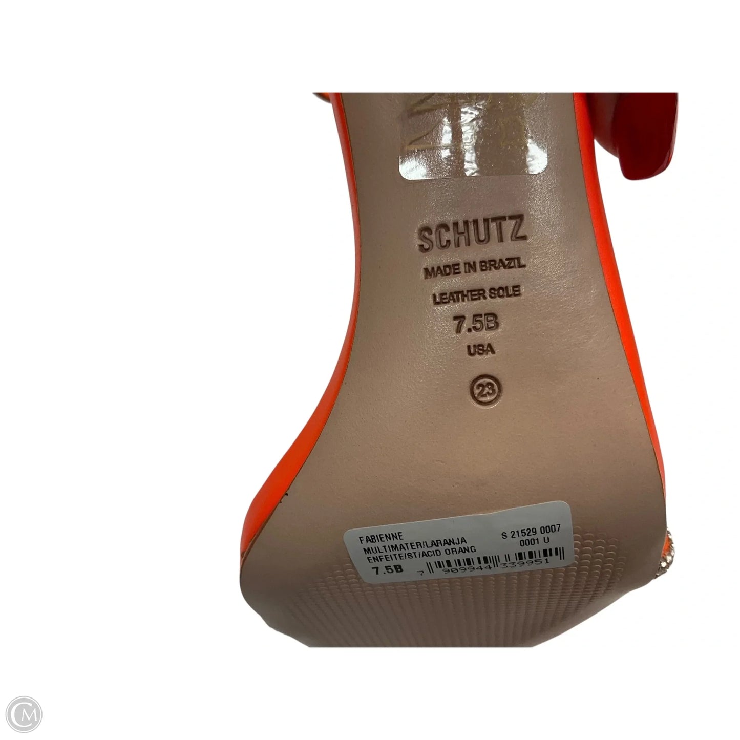 Shoes Heels Stiletto By Cma In Orange, Size: 7.5