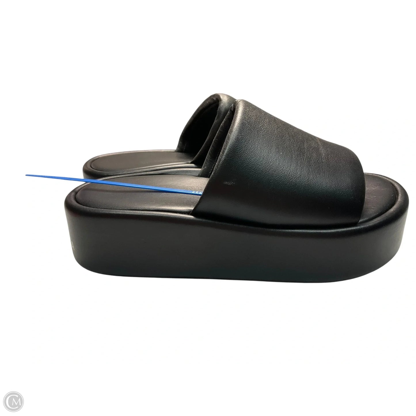 Sandals Luxury Designer By Balenciaga In Black, Size: 6