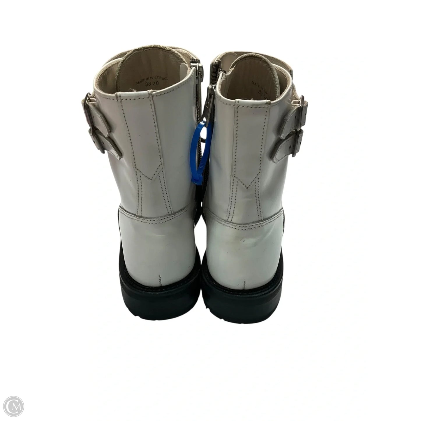 Boots Designer By All Saints In White, Size: 8