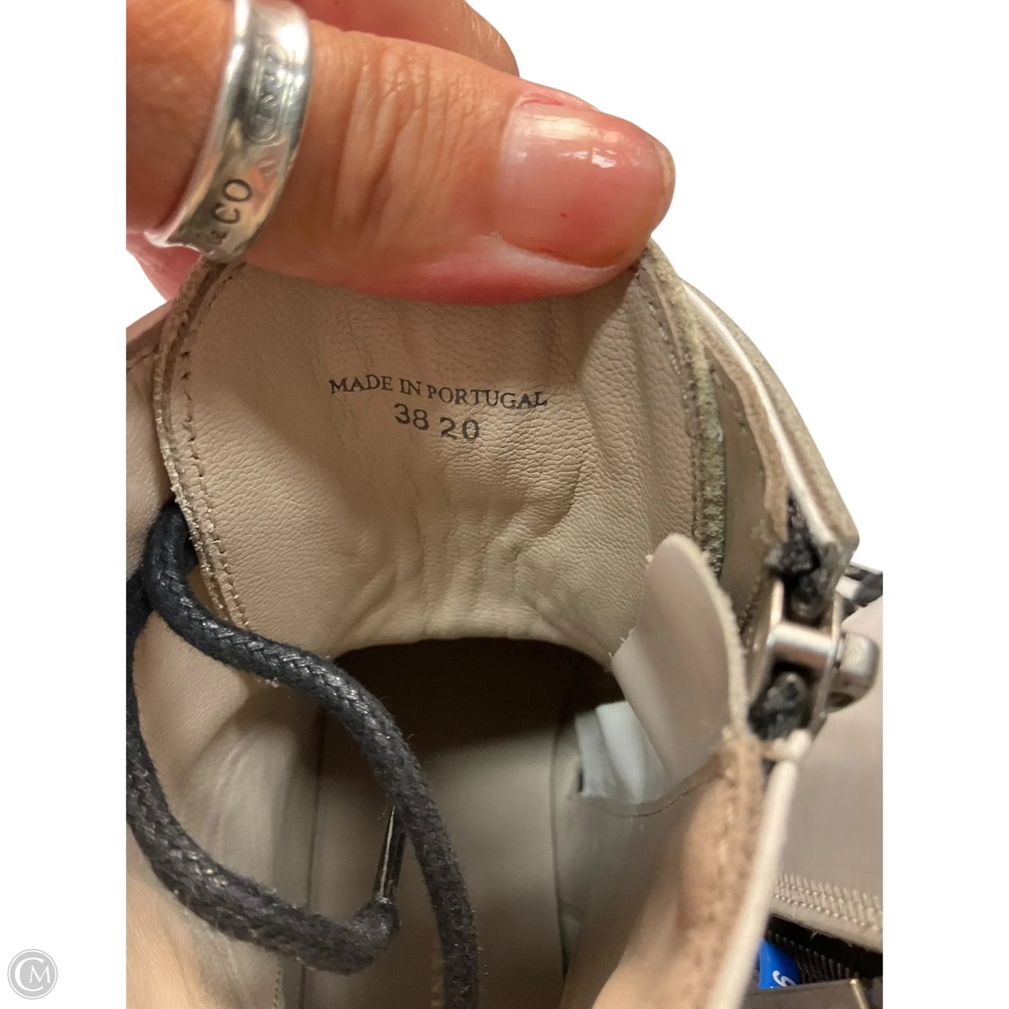 Boots Designer By All Saints In White, Size: 8