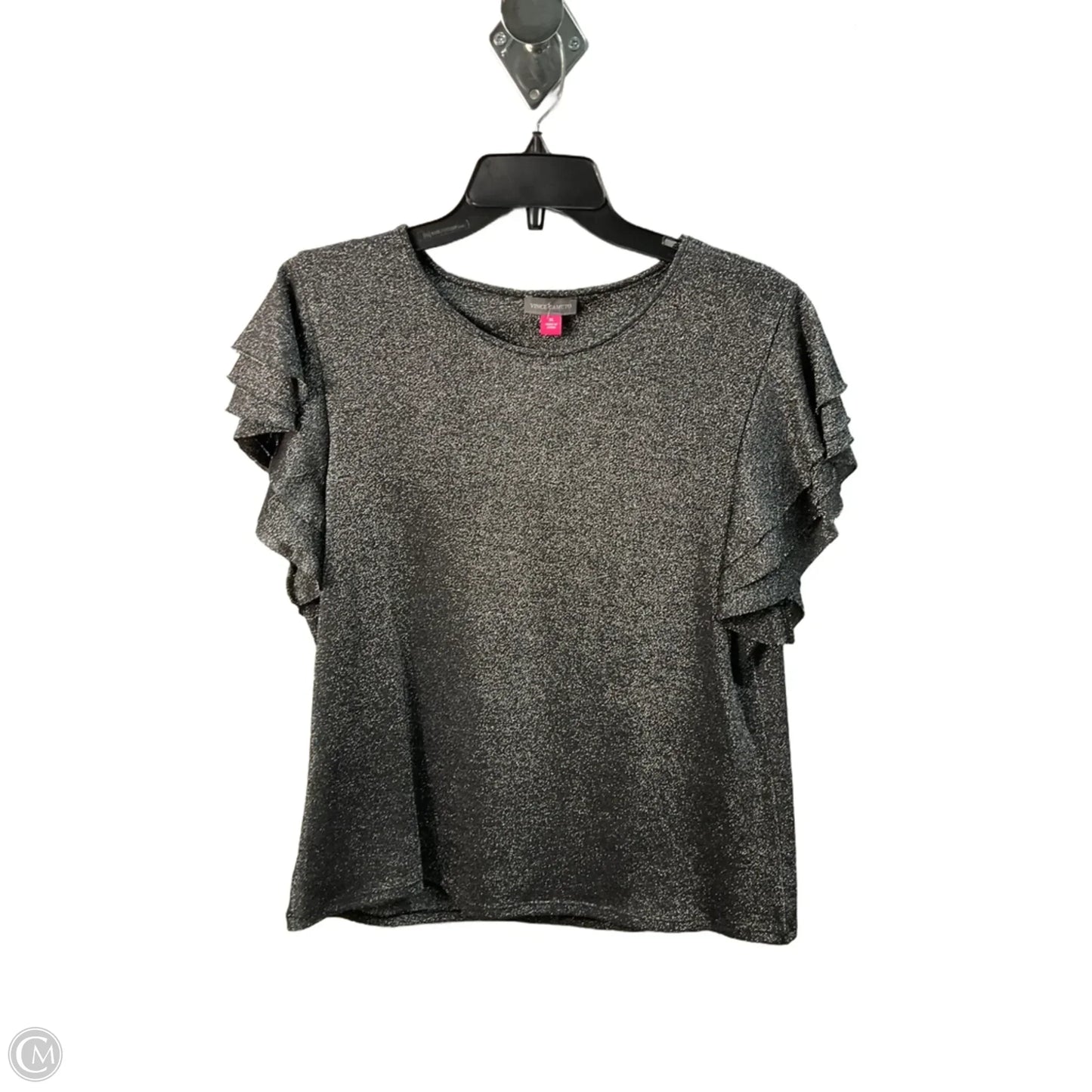 Top Short Sleeve By Vince Camuto In Blue, Size: Xl