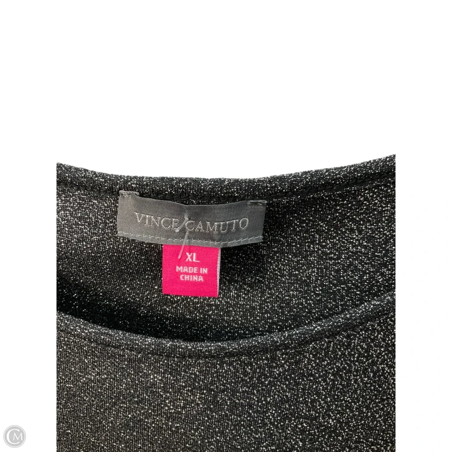 Top Short Sleeve By Vince Camuto In Blue, Size: Xl