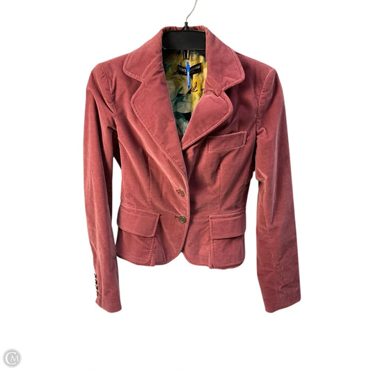 Blazer Luxury Designer By Dolce And Gabbana In Pink, Size: S