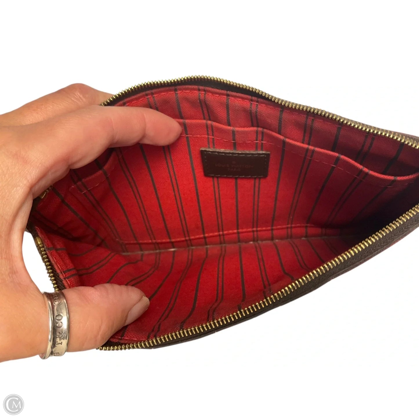 Wristlet Luxury Designer By Louis Vuitton, Size: Large