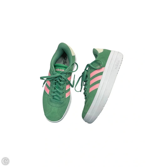 Shoes Athletic By Adidas In Green, Size: 7