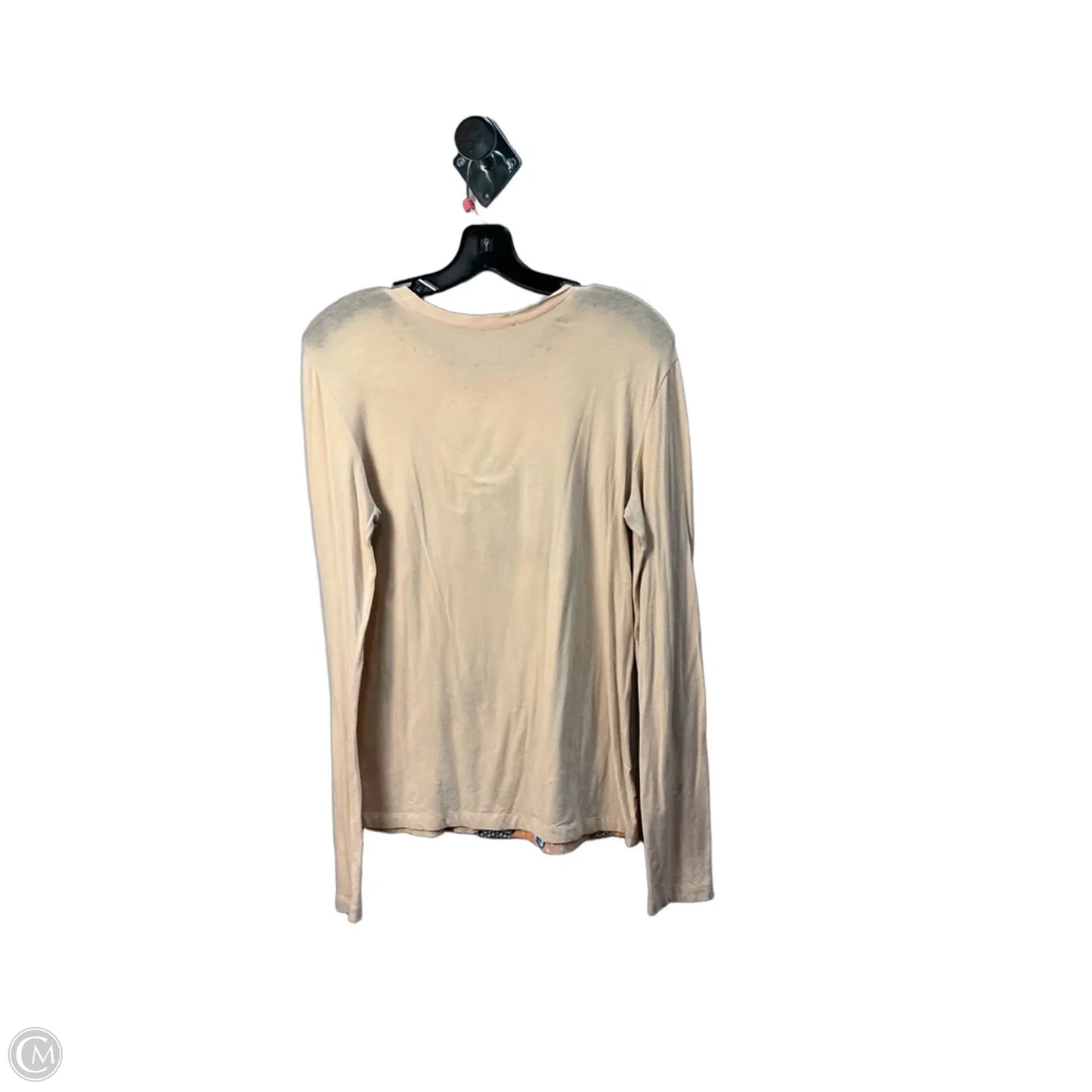 Top Long Sleeve By Love Moschino In Orange, Size: S