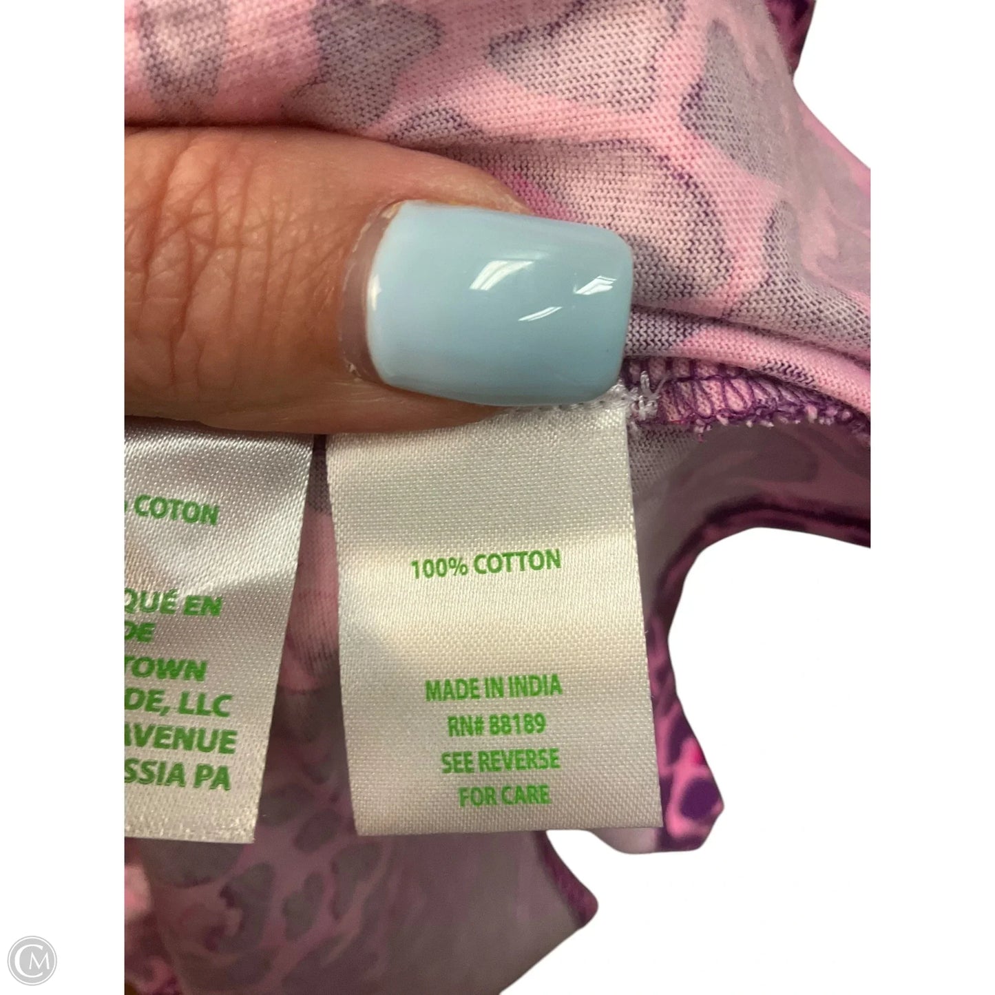 Dress Designer By Lilly Pulitzer In Pink & Purple, Size: S