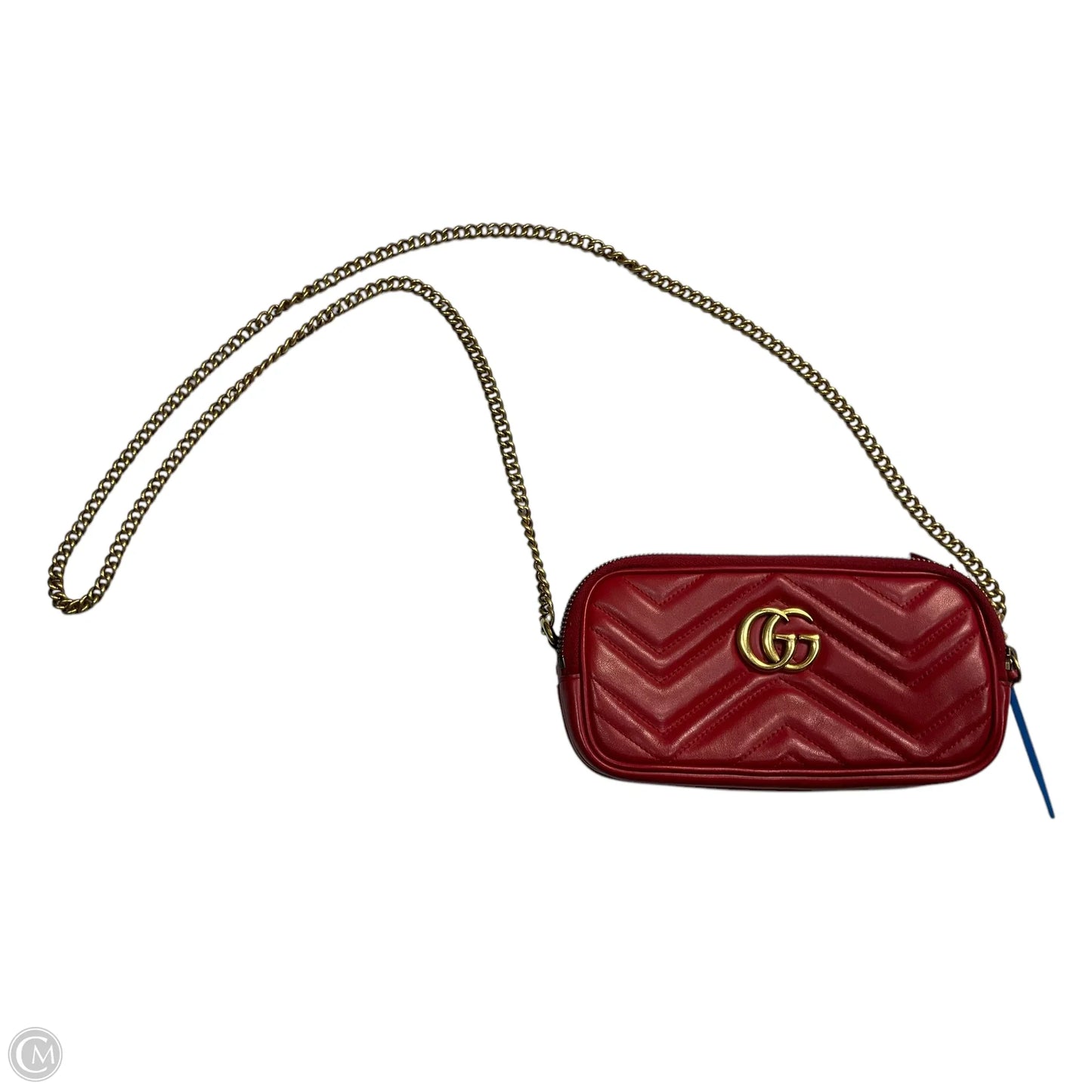 Crossbody Luxury Designer By Gucci, Size: Small