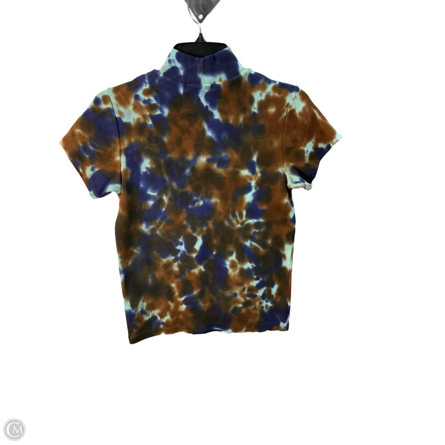 Top Short Sleeve By Agolde In Tie Dye Print, Size: Xs