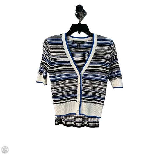 Top 2pc Short Sleeve By White House Black Market In Black & Blue, Size: Xs