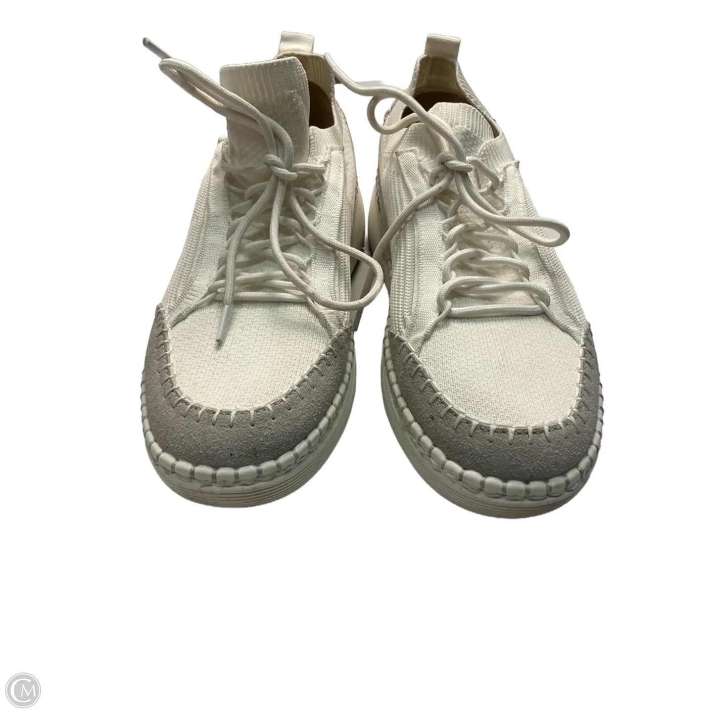 Shoes Athletic By Steve Madden In White, Size: 10