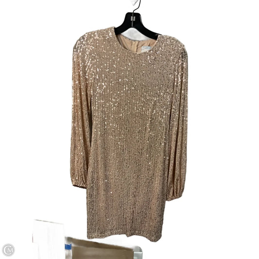 Dress Party Short By Premier Amour In Gold, Size: S