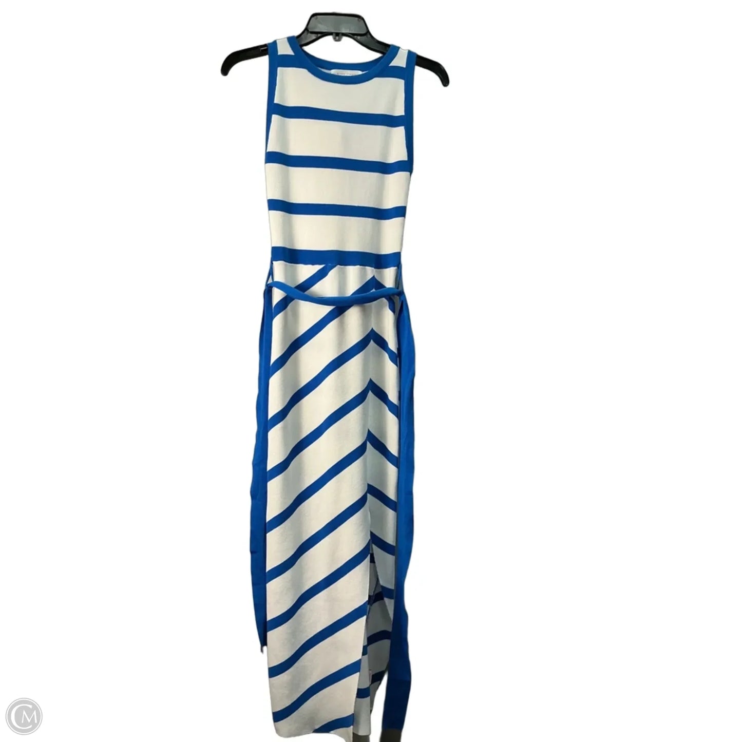 Dress Casual Maxi By Flying Tomato In Blue & White, Size: S