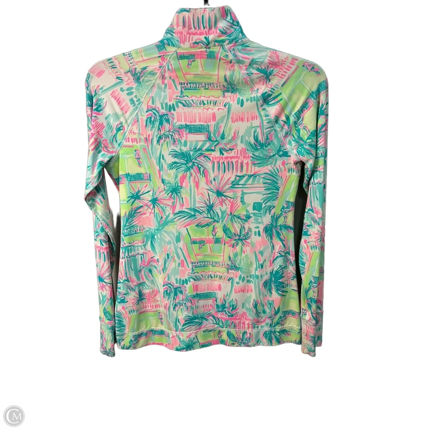 Jacket Designer By Lilly Pulitzer In Blue & Pink, Size: Xxs