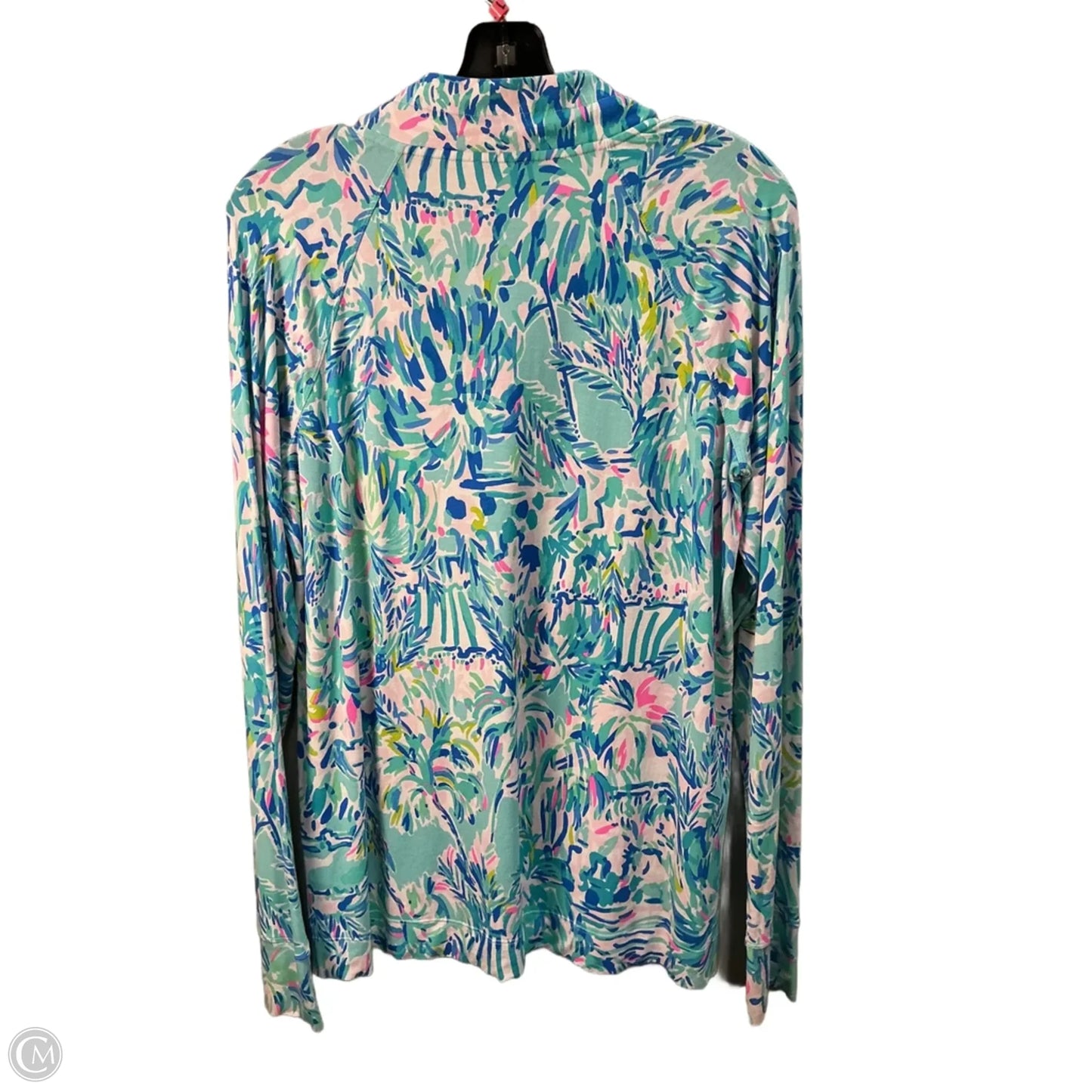 Top Long Sleeve Designer By Lilly Pulitzer In Blue, Size: L