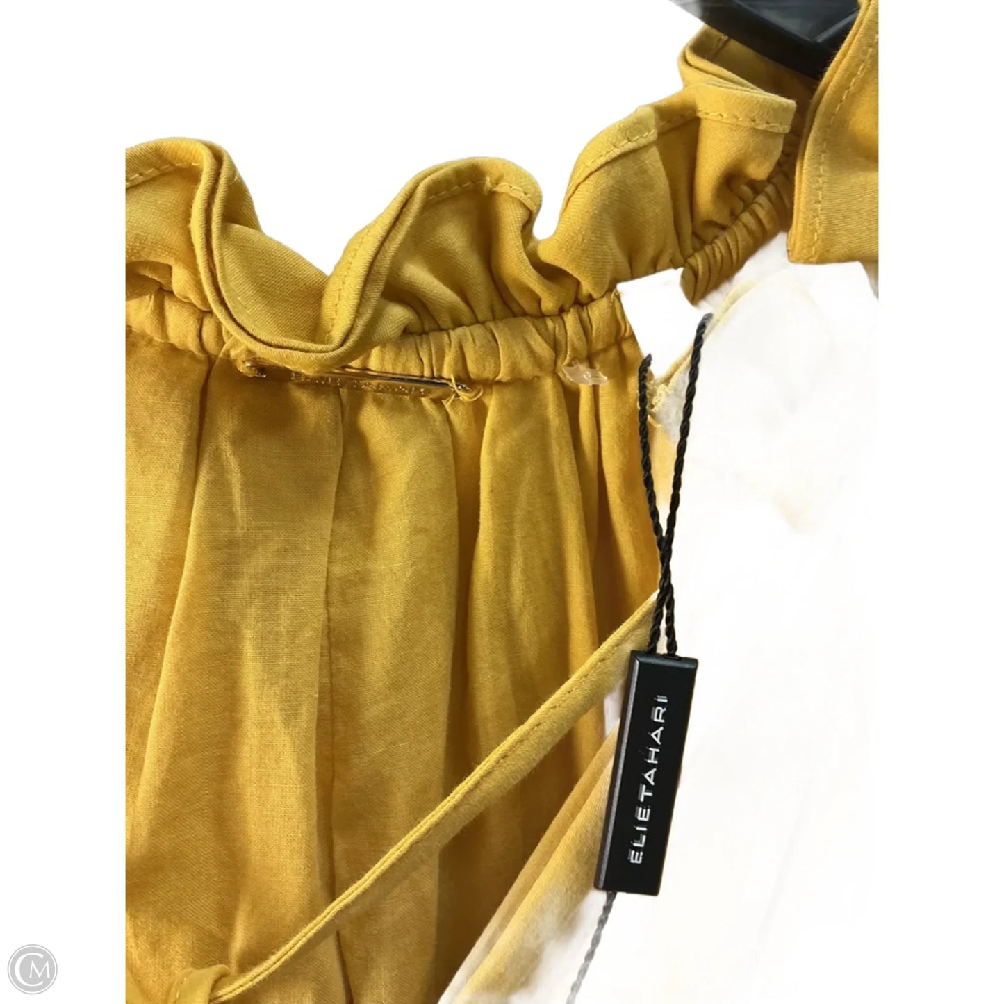 Dress Casual Midi By Elie Tahari In Yellow, Size: S