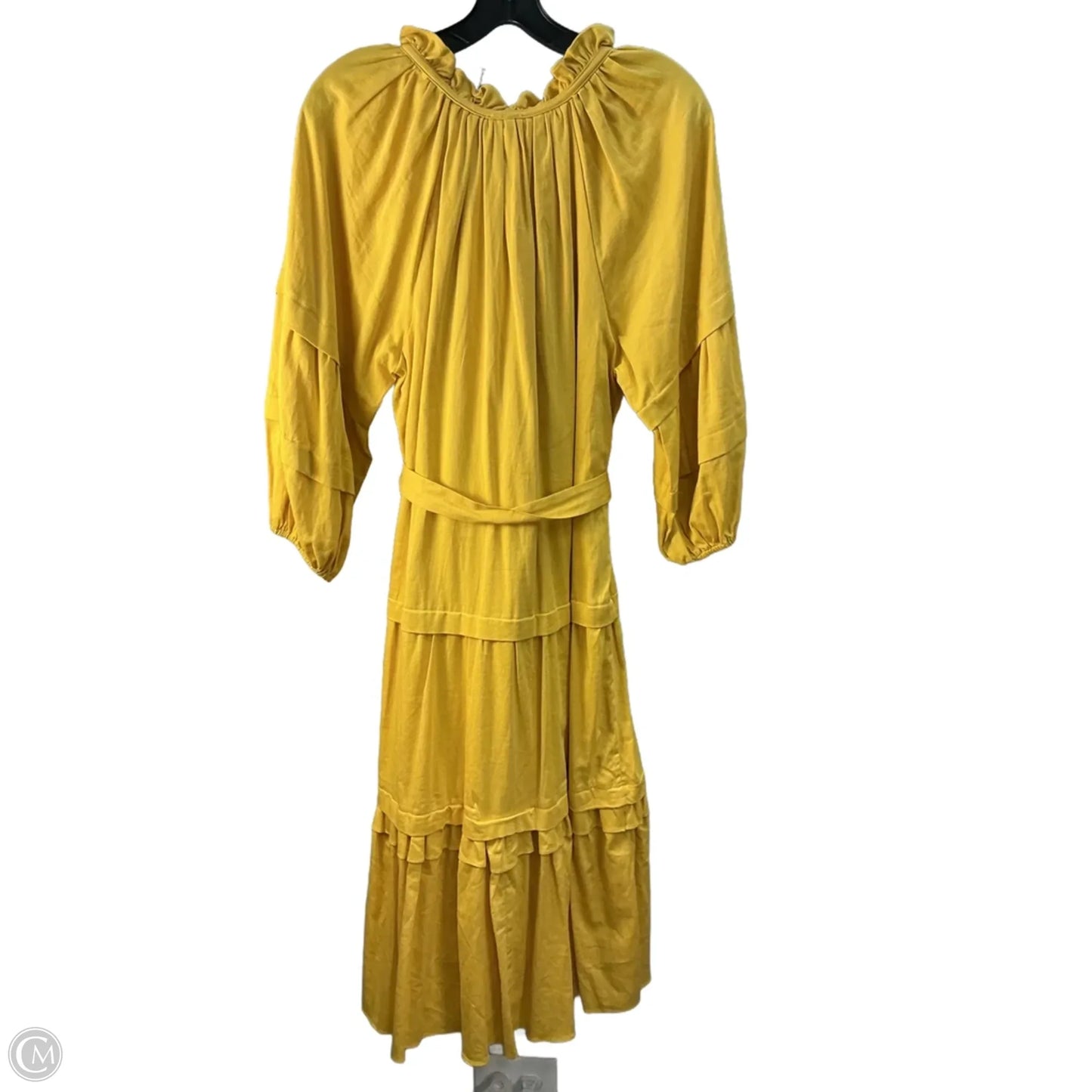 Dress Casual Midi By Elie Tahari In Yellow, Size: S
