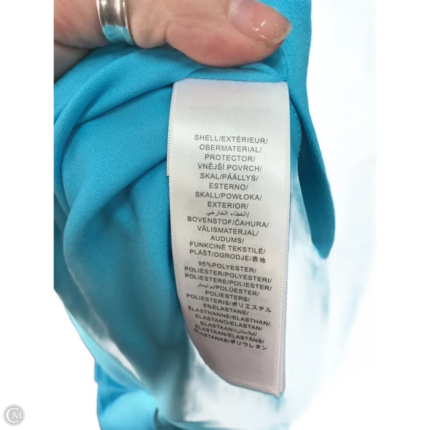 Dress Work By Adrianna Papell In Blue, Size: M