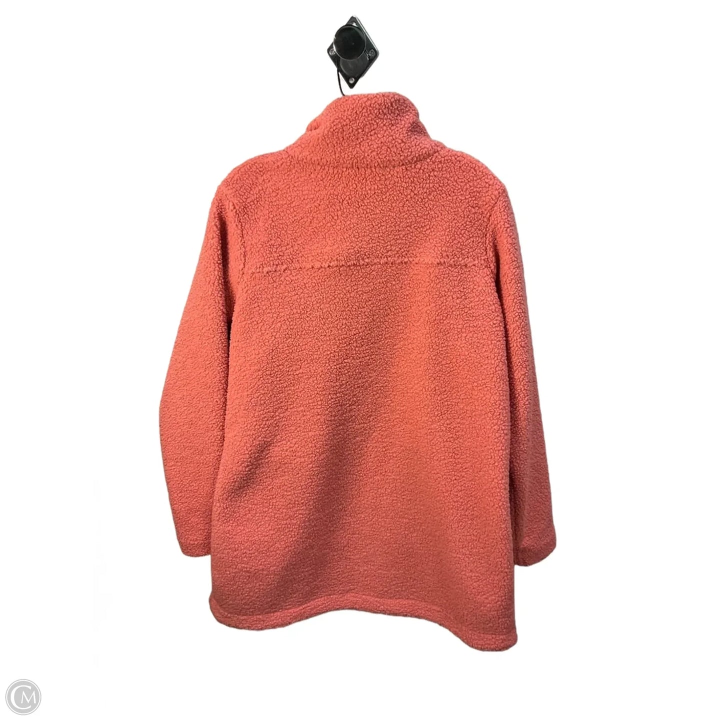 Jacket Faux Fur & Sherpa By Columbia In Peach, Size: L