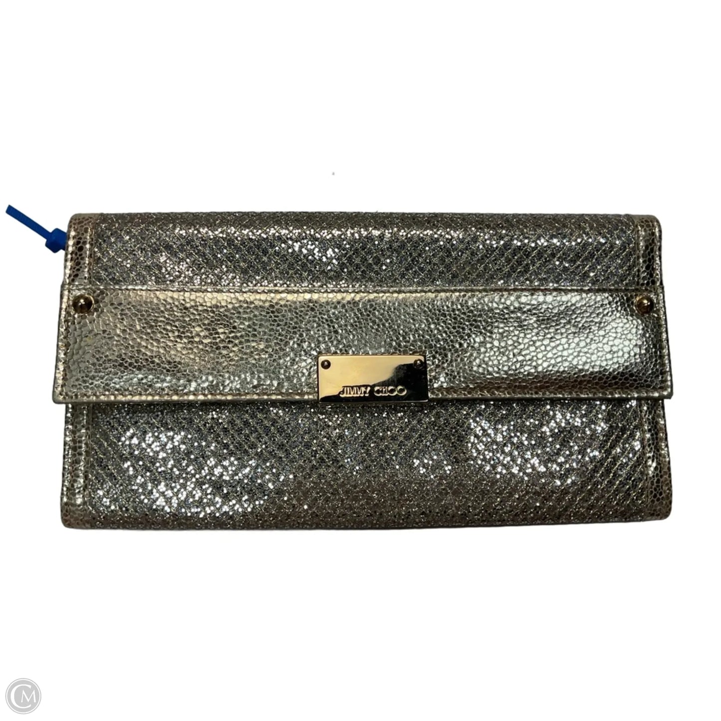 Clutch Luxury Designer By Jimmy Choo, Size: Medium