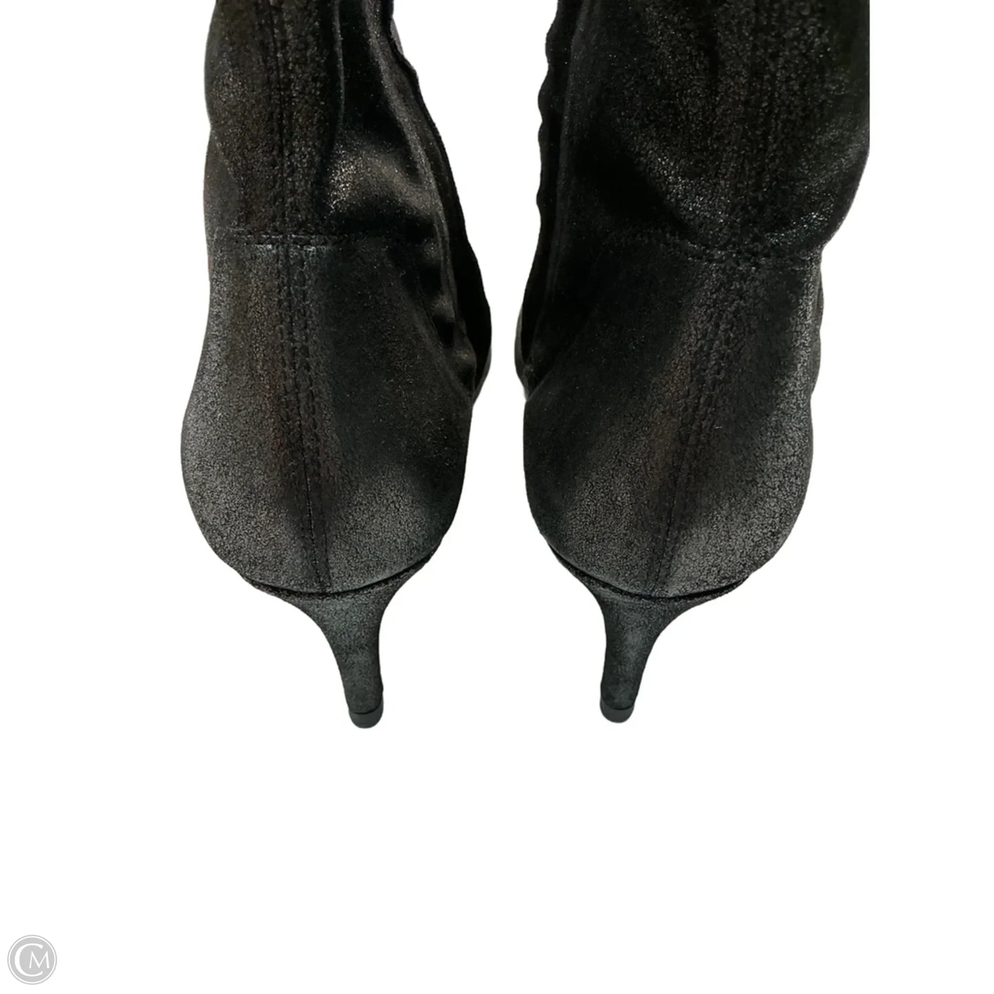 Boots Designer By Neiman Marcus In Grey, Size: 6.5