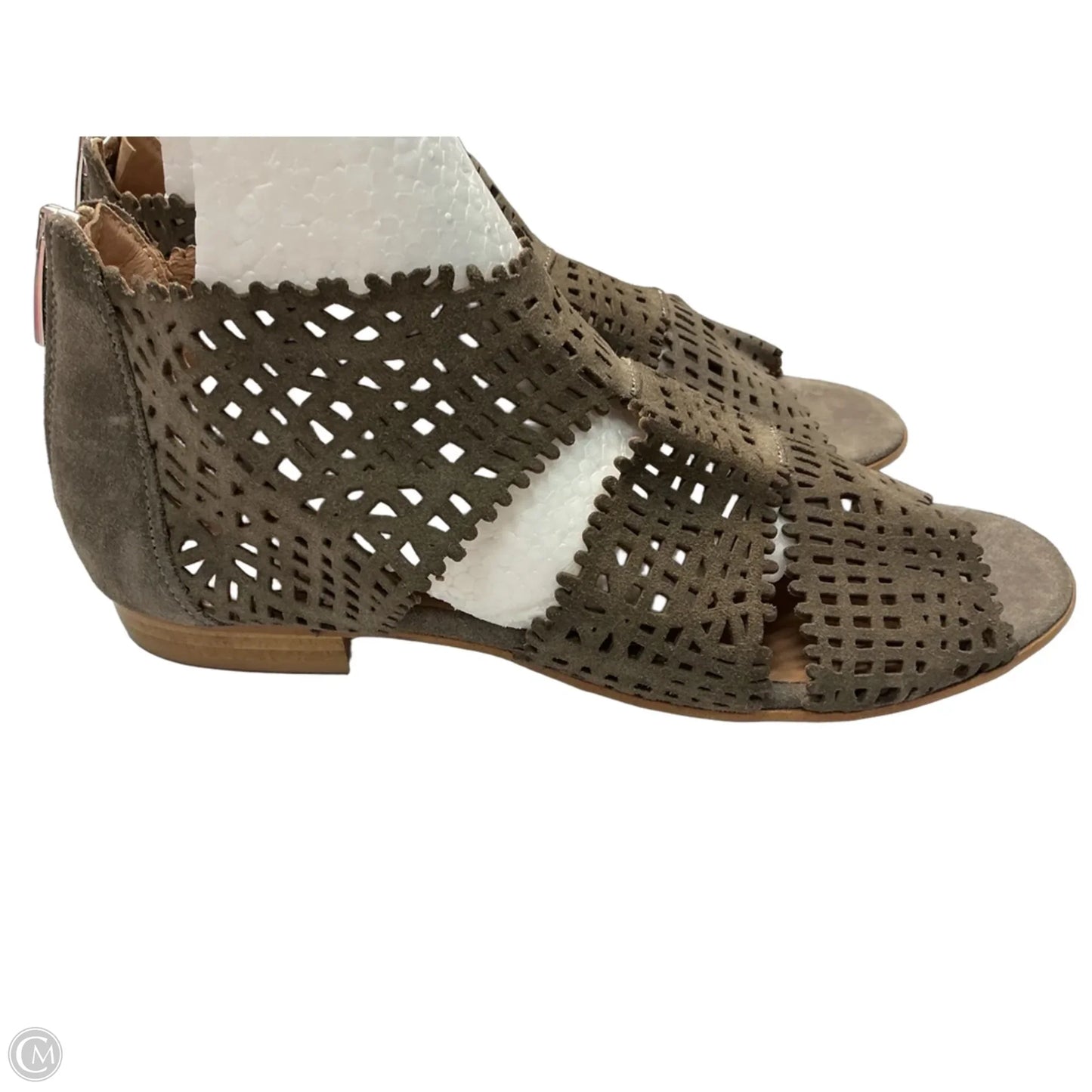 Sandals Flats By Nordstrom In Taupe, Size: 9