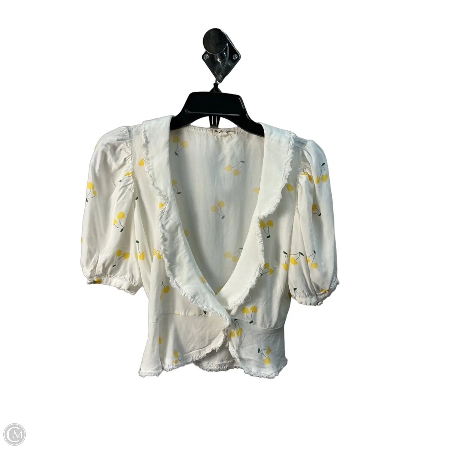 Top Short Sleeve By For Love & Lemons In White, Size: S