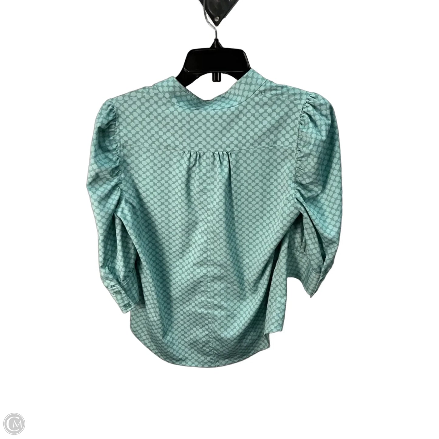 Top Short Sleeve By White House Black Market In Green, Size: Xs