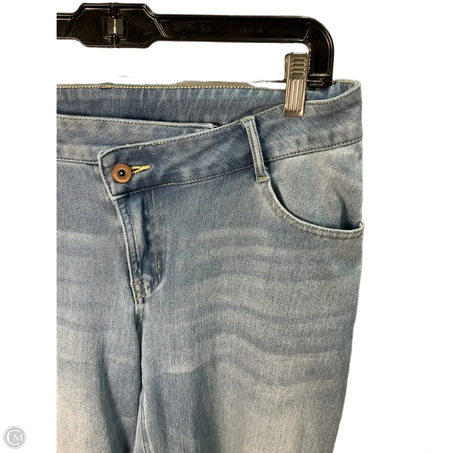 Jeans Wide Leg By Halara In Blue Denim, Size: 8