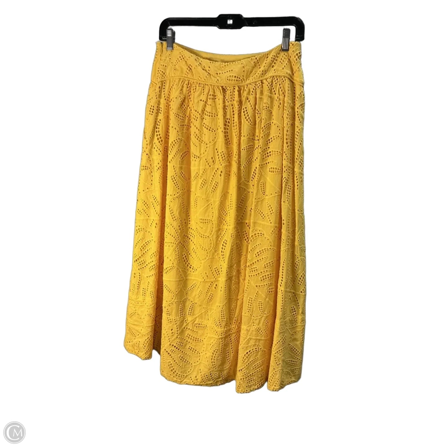 Skirt Maxi By Farm Rio In Yellow, Size: M