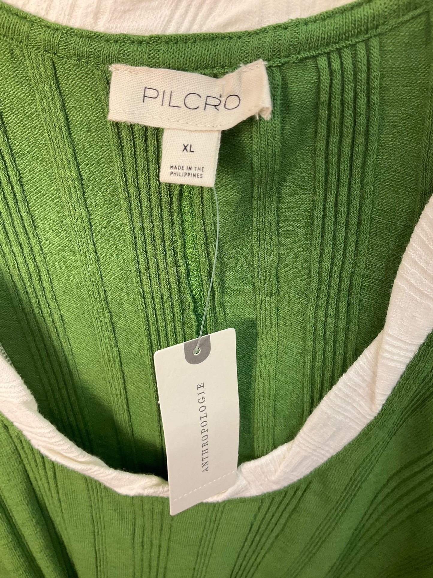 Top Sleeveless By Pilcro In Green, Size: Xl