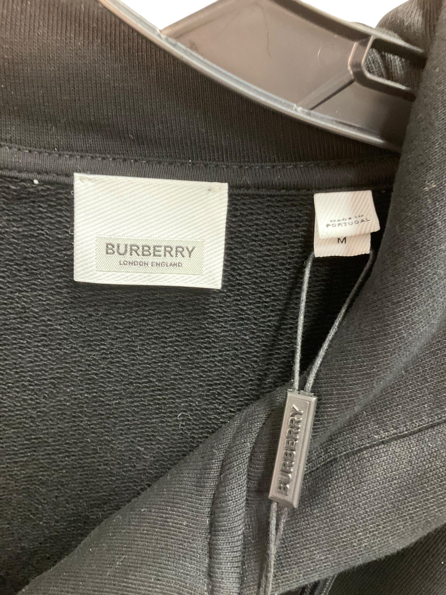 Sweater Luxury Designer By Burberry In Black, Size: L