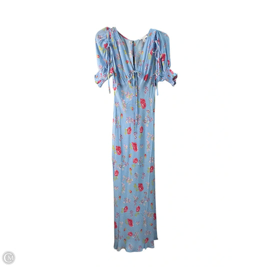 Dress Casual Maxi By Top Shop In Floral Print, Size: S