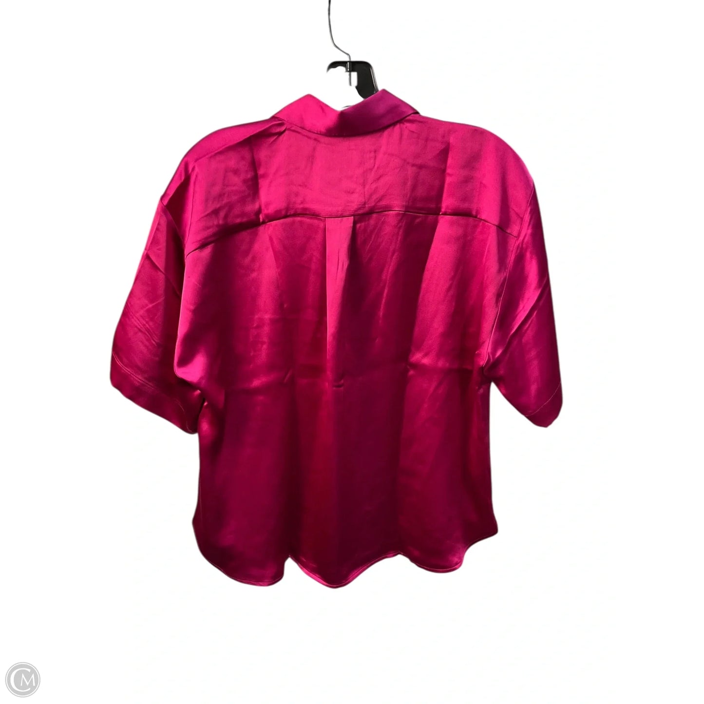 Top Short Sleeve By Loft In Pink, Size: S