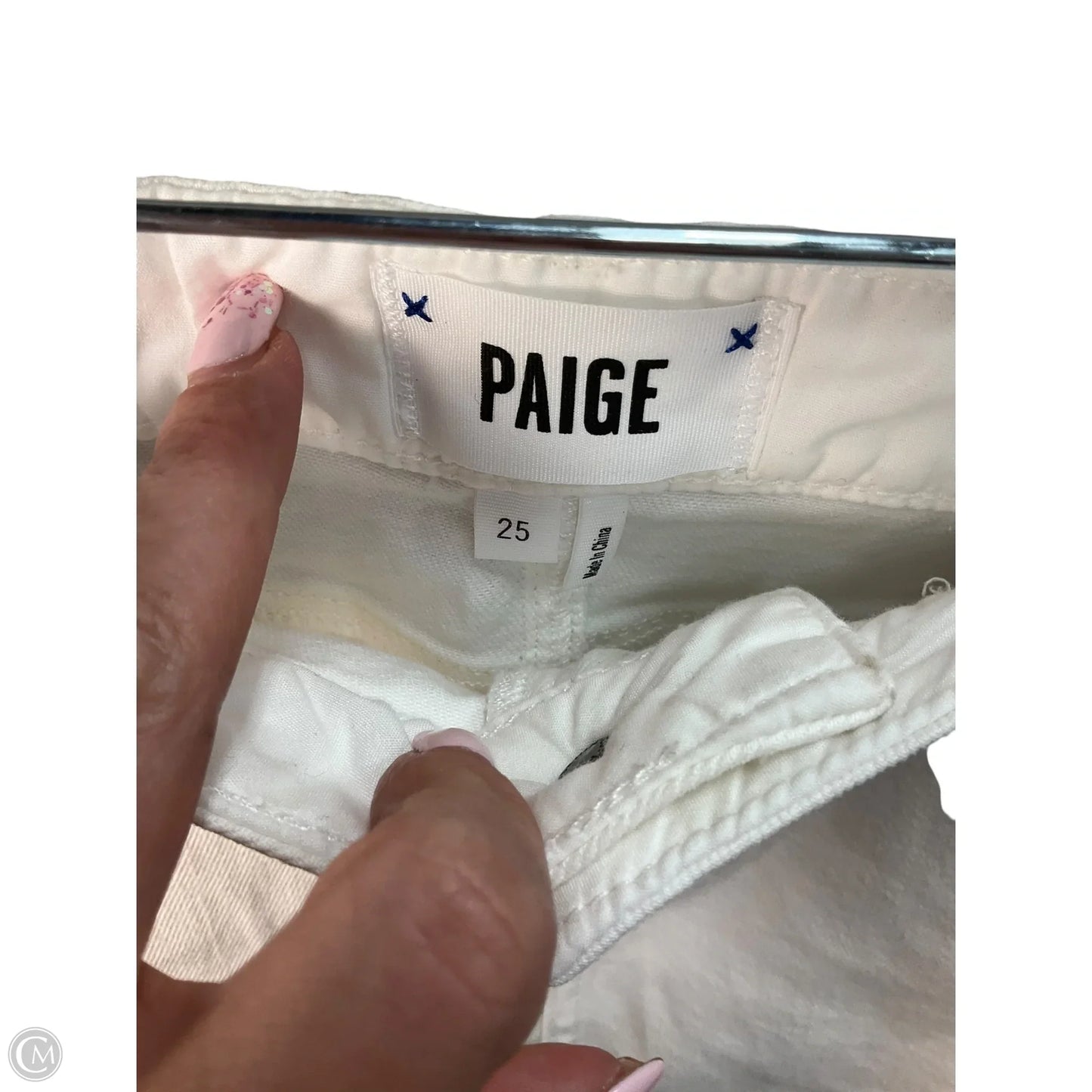 Skirt Mini & Short By Paige In White, Size: 2
