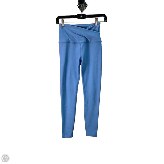 Athletic Leggings Capris By Beyond Yoga In Blue, Size: Xs