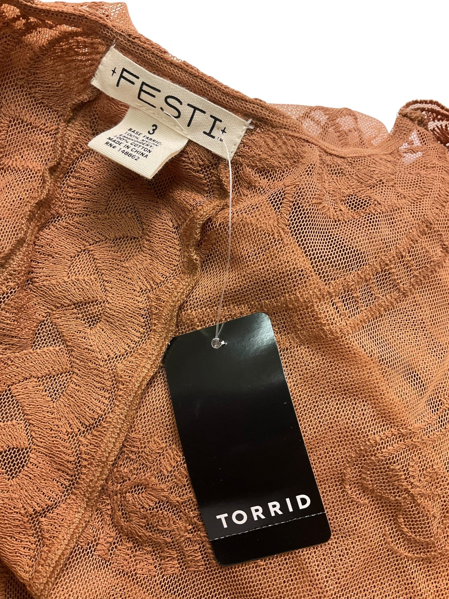 Coverup By Torrid In Brown, Size: 22