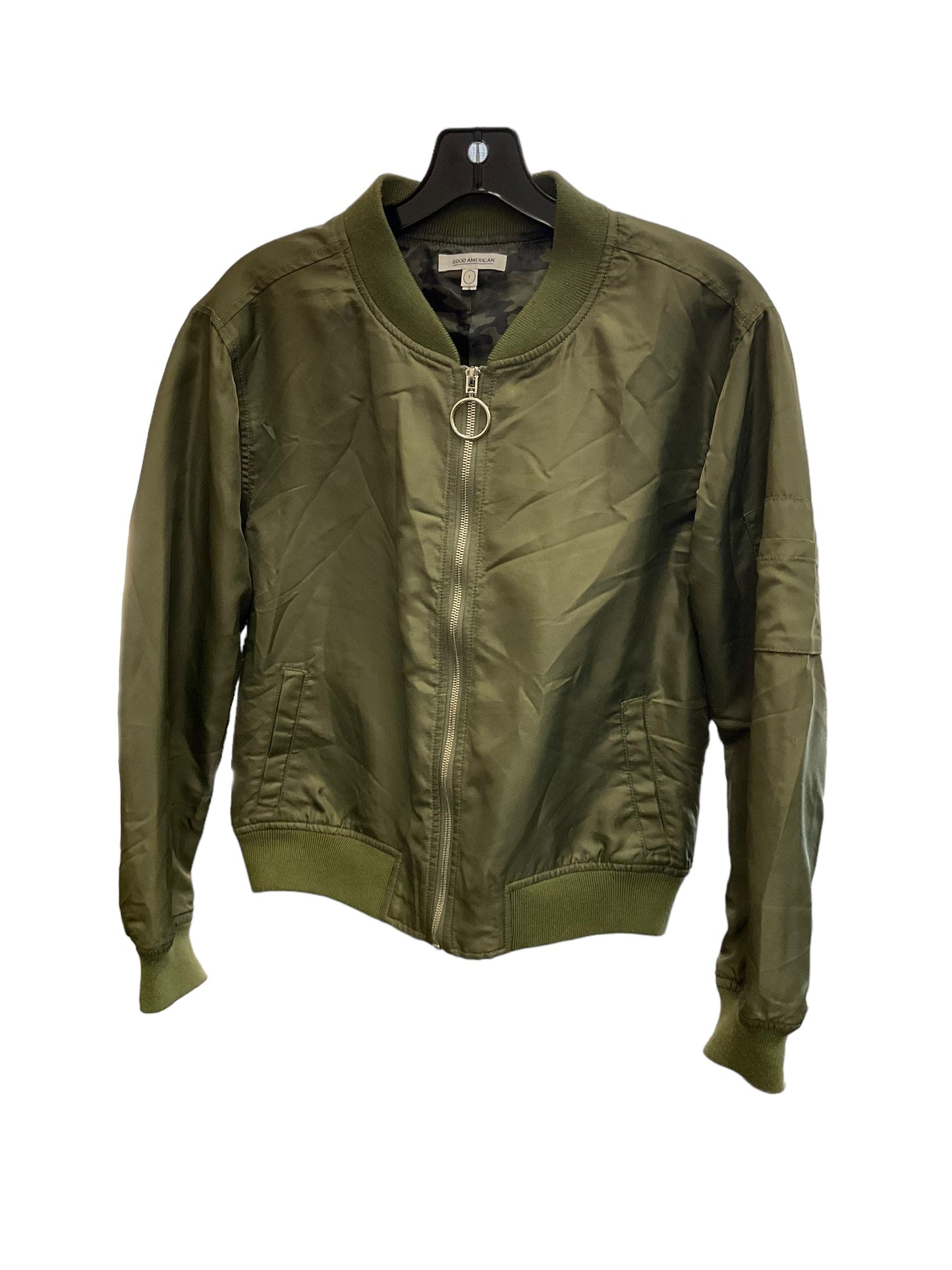 Jacket Other By Good American In Green, Size: S