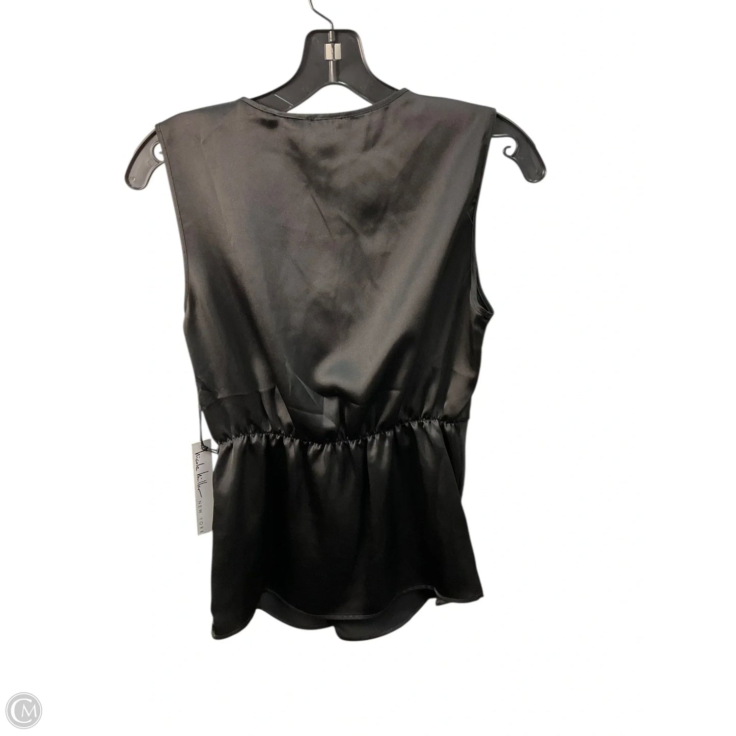 Top Sleeveless By Nicole Miller In Black, Size: S