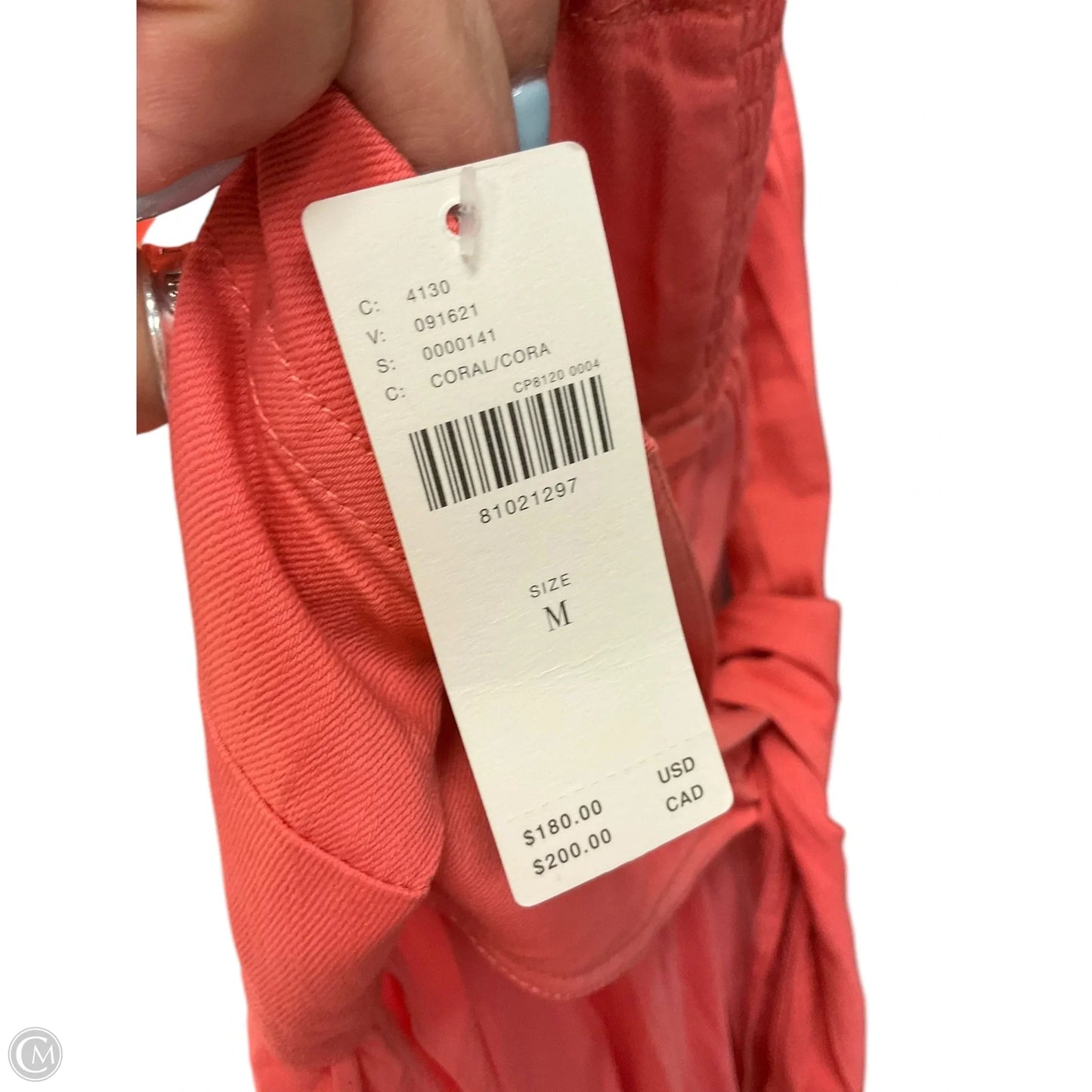 Dress Casual Midi By Pilcro In Peach, Size: M