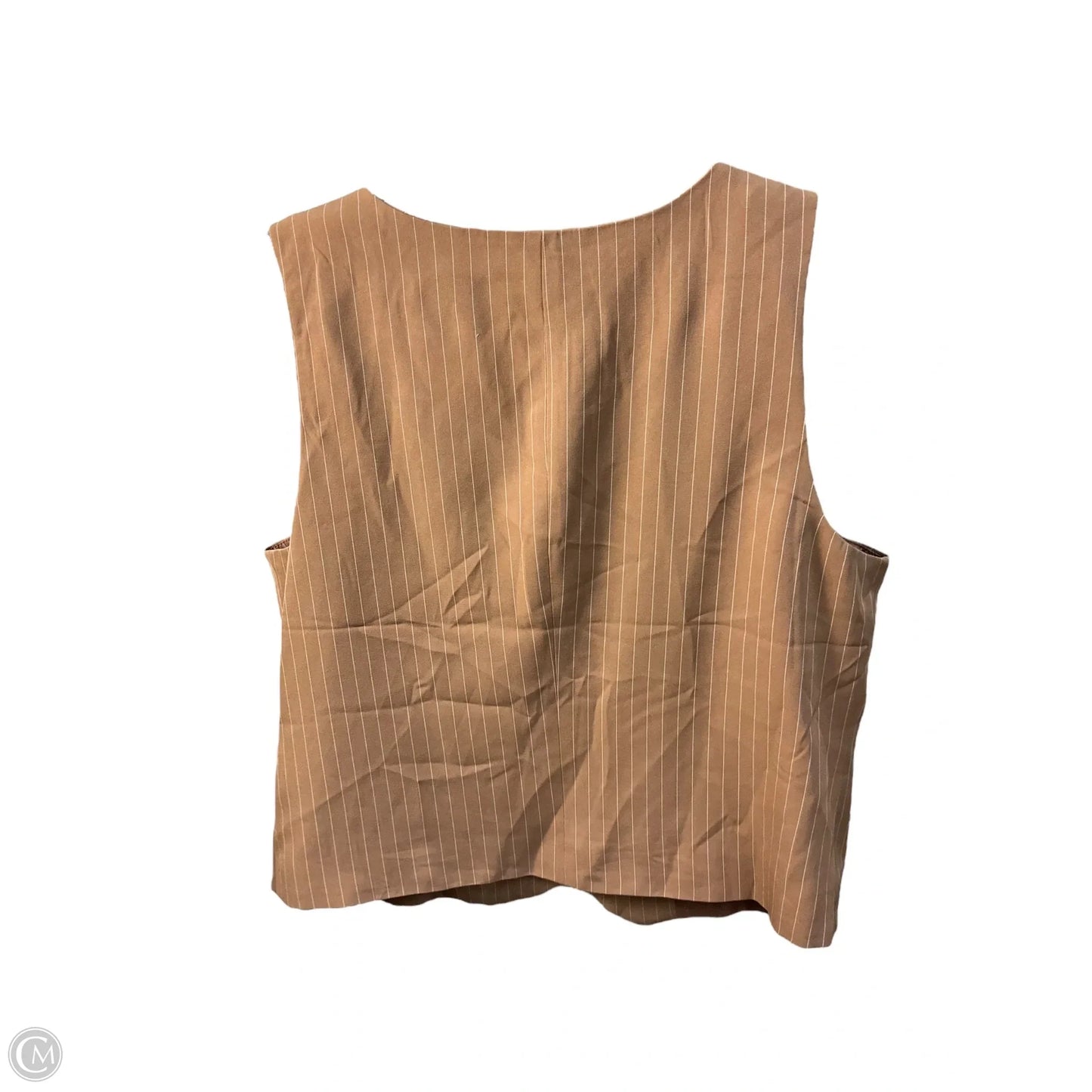 Vest Other By Nicole Miller In Brown, Size: M