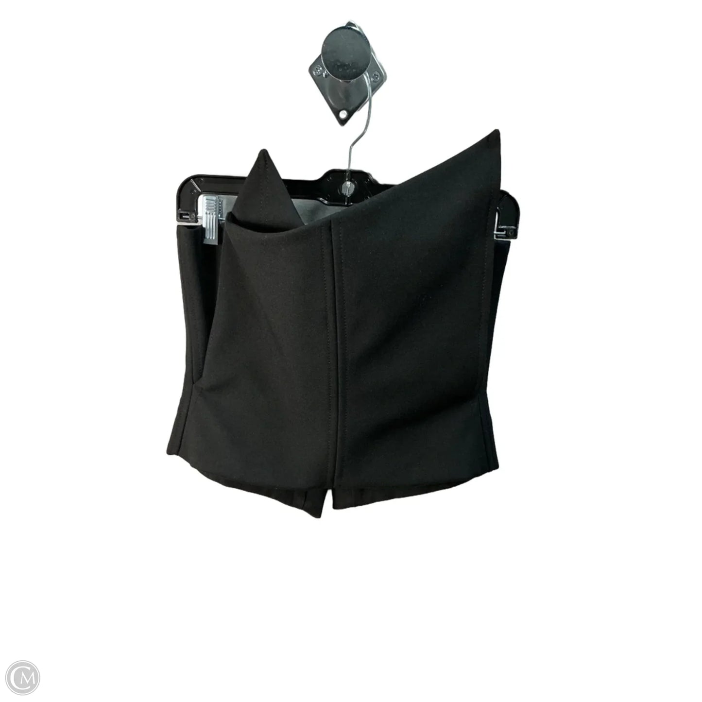 Top Sleeveless By Zara In Black, Size: M