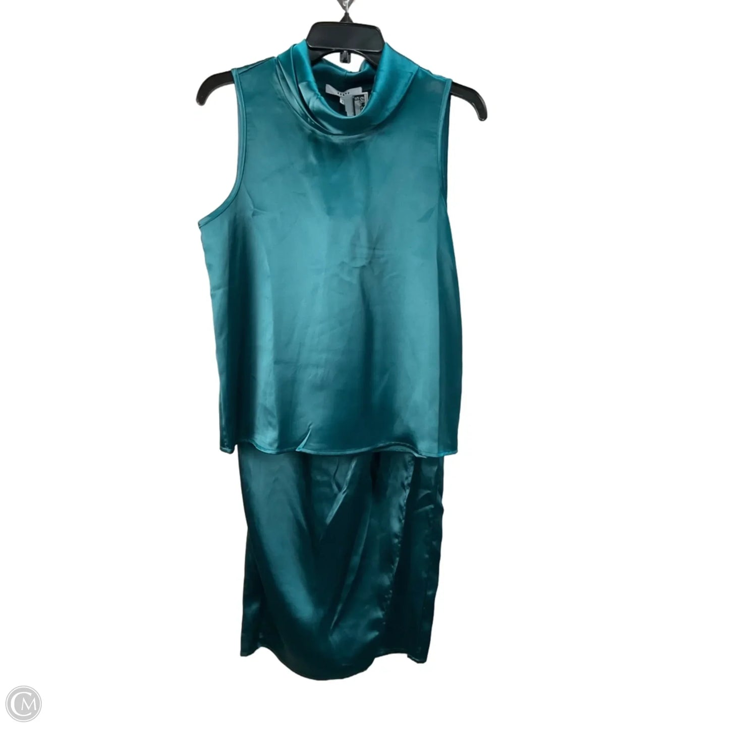 Skirt Set 2pc By Ro & De In Green, Size: S