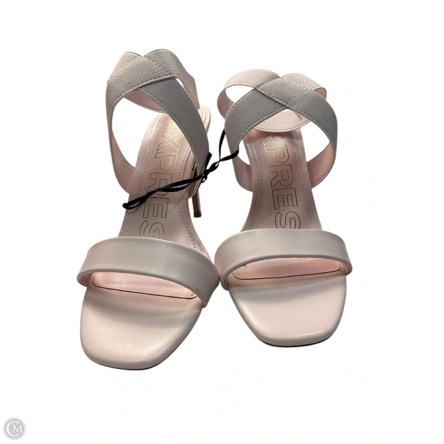 Sandals Heels Stiletto By Express In Pink, Size: 10