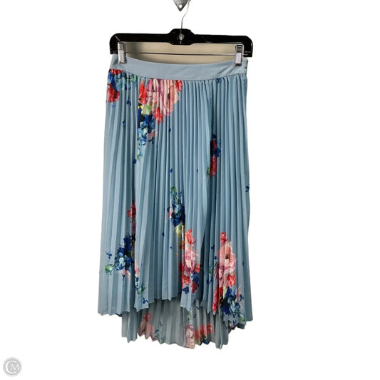 Skirt Midi By Ted Baker In Blue, Size: 4