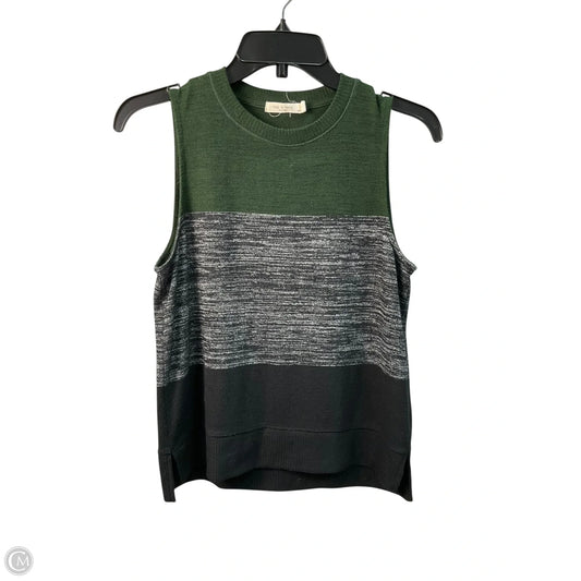 Top Sleeveless By Rag And Bone In Green & Grey, Size: S