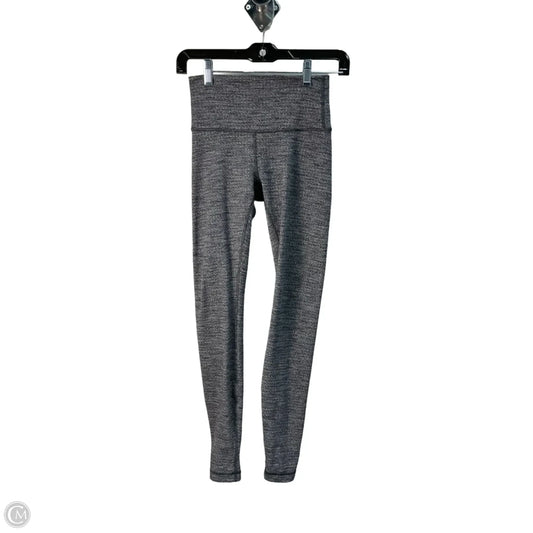 Athletic Leggings Capris By Lululemon In Grey, Size: Xs