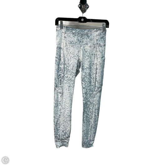 Athletic Leggings By Lululemon In Blue, Size: S