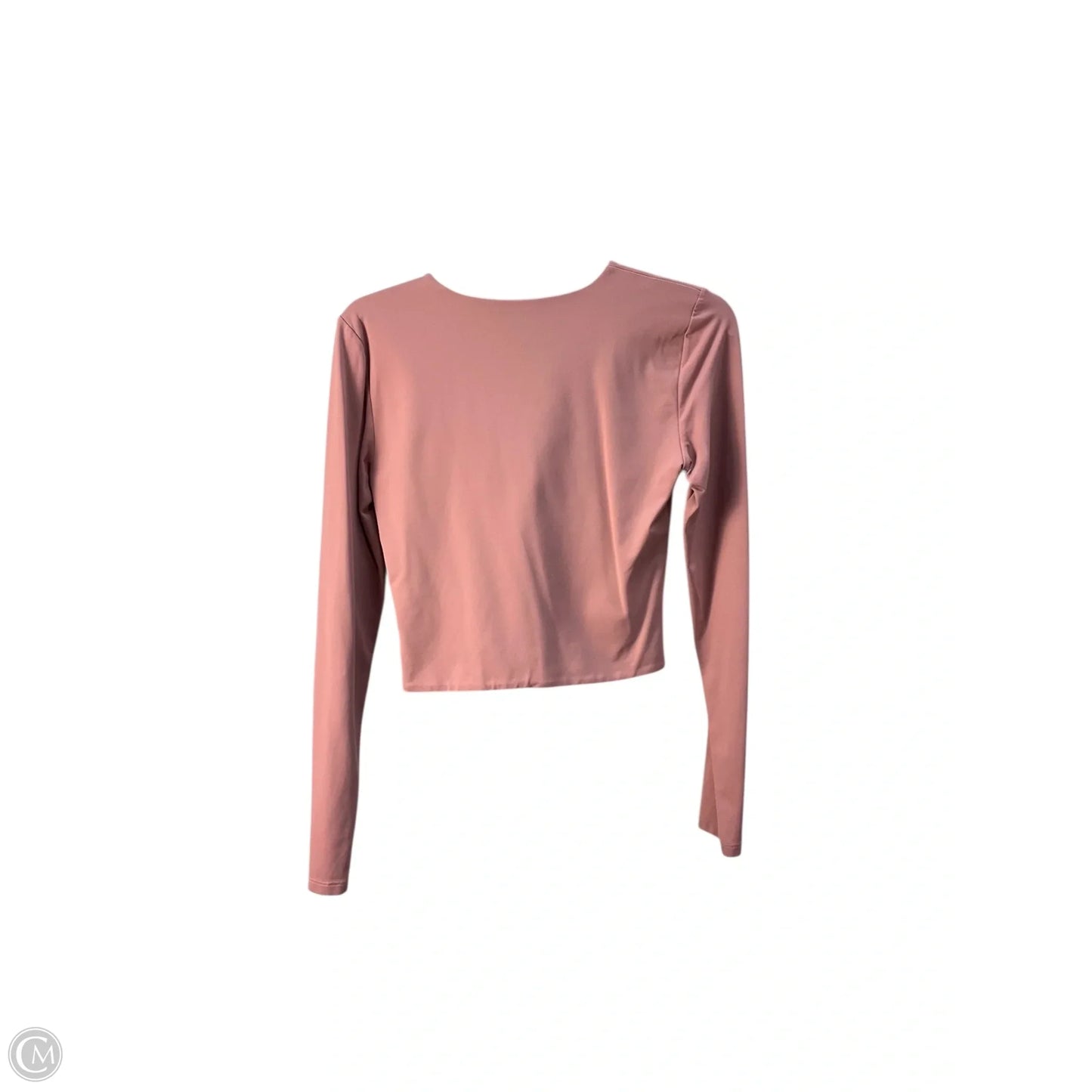 Top Long Sleeve By Babaton In Pink, Size: L